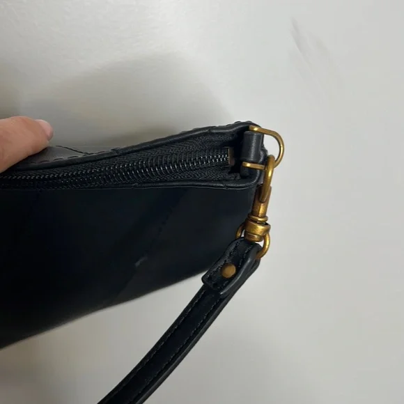 GUESS Black Women's Bag cheetah print liner quilted leather bag - Picture 7 of 8